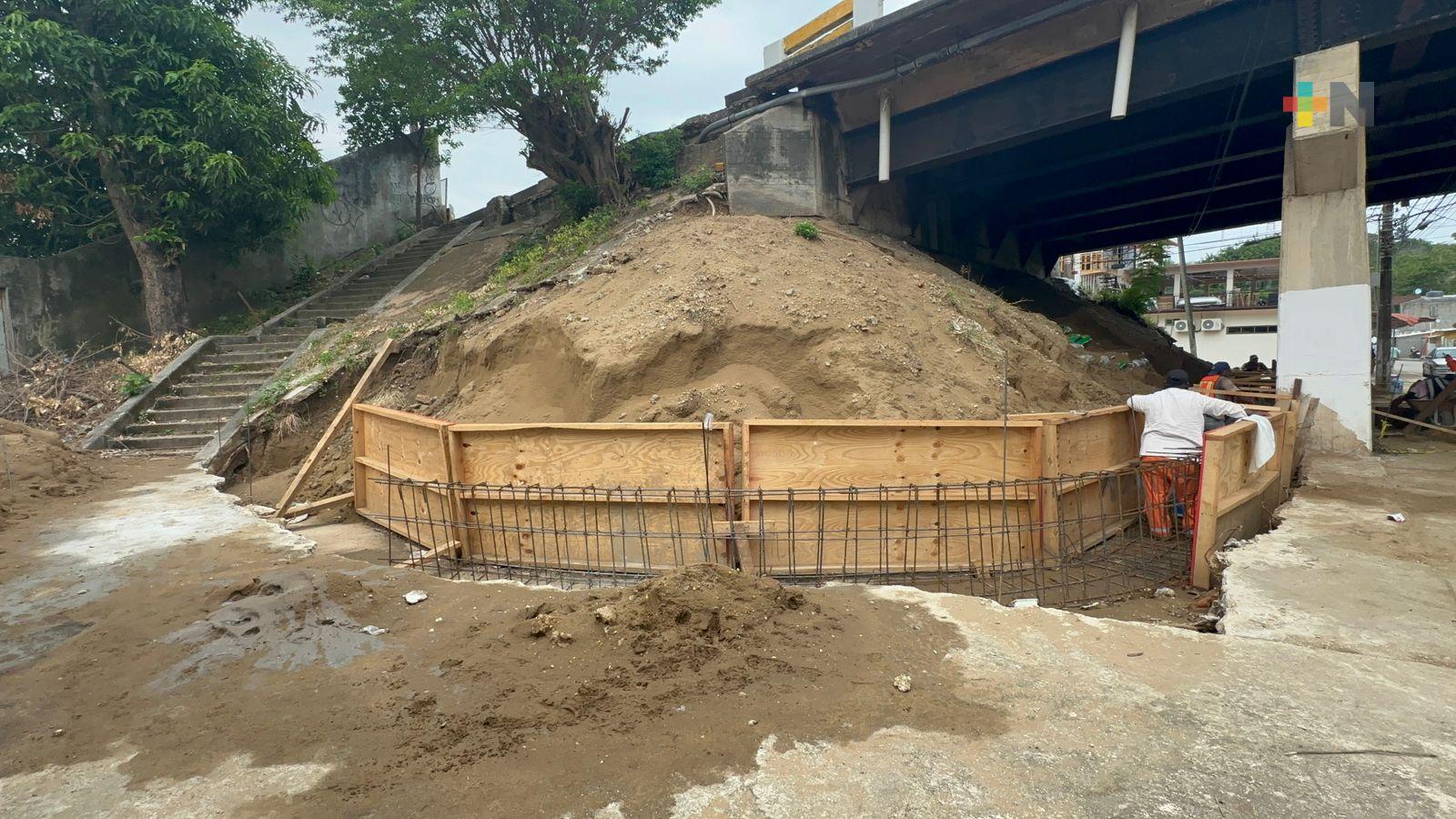 Se repara puente Palma Sola de Coatza para garantizar seguridad de conductores
