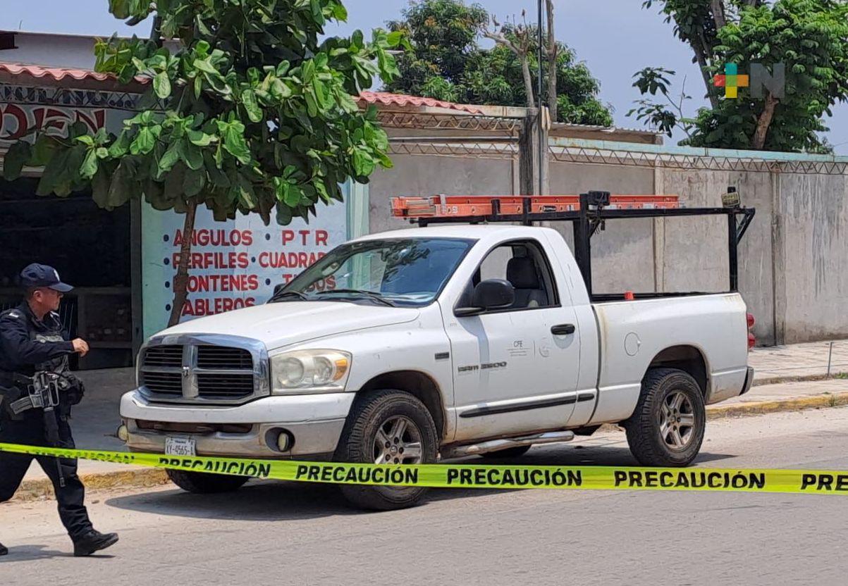 CFE denunciará por ataque armado a dos de sus trabajadores en Las Choapas
