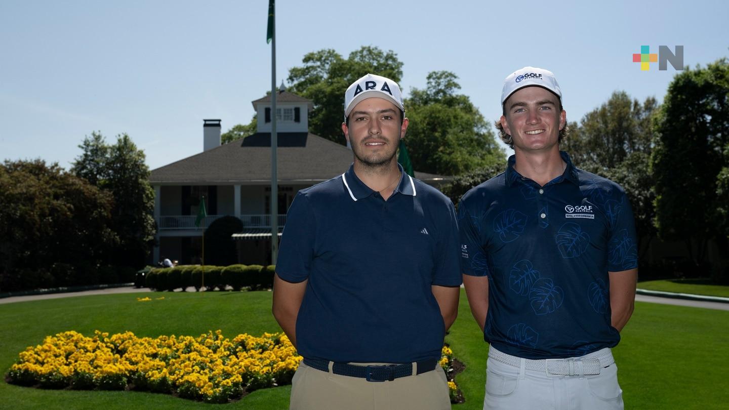 Santiago de la Fuente vive las tradiciones del Masters de Golf en Estados Unidos