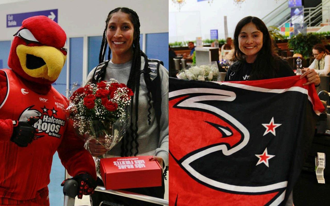 Llegan a Veracruz las seleccionadas mexicanas de las Rojas