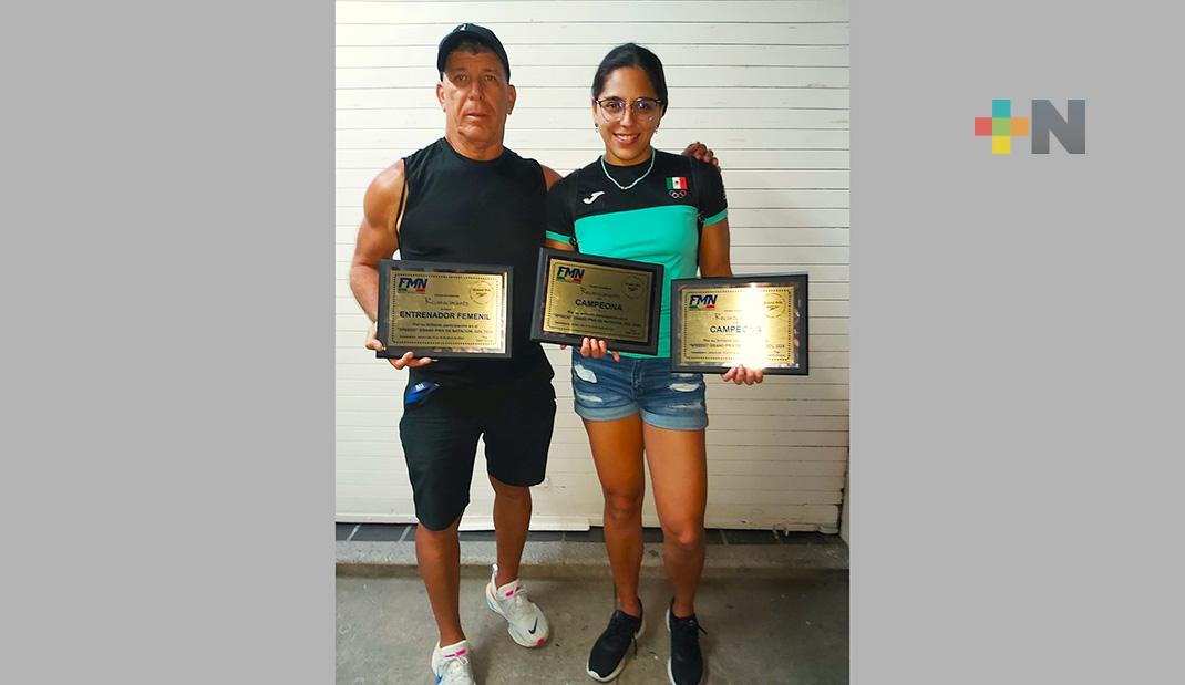 Veracruz gana 39 medallas en Grand Prix de Natación