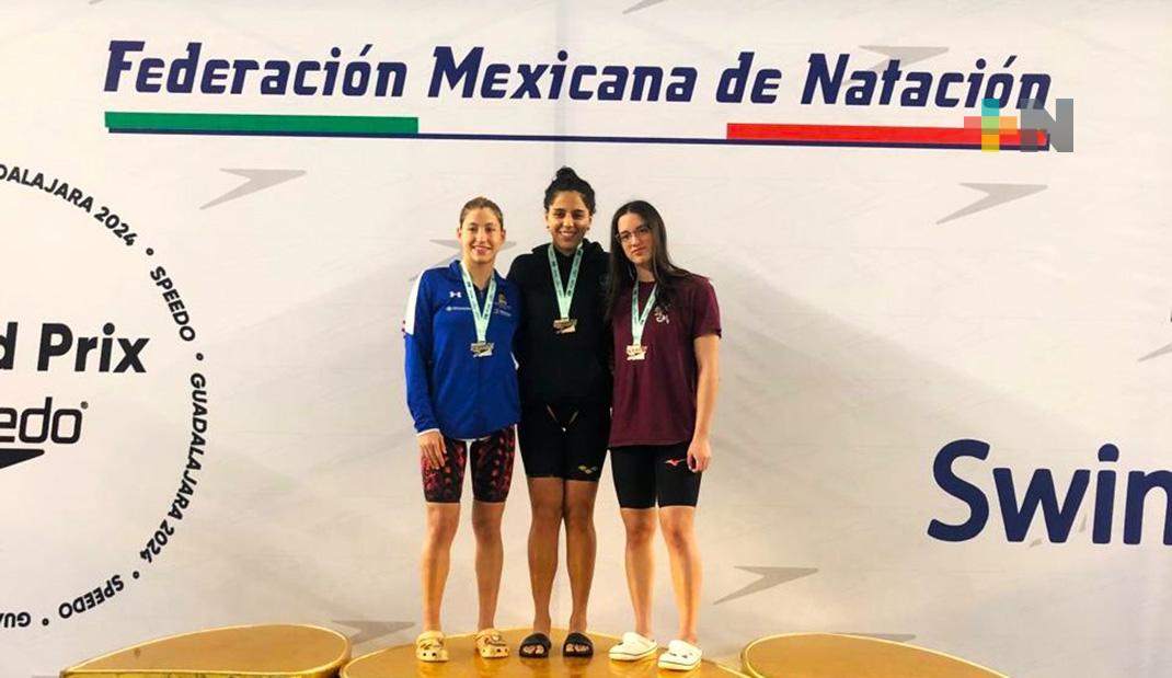 Susana Hernández gana tres oros para Veracruz