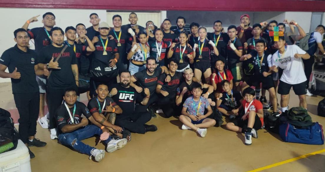 Team Fight Club destaca en Campeonato Estatal de MMA