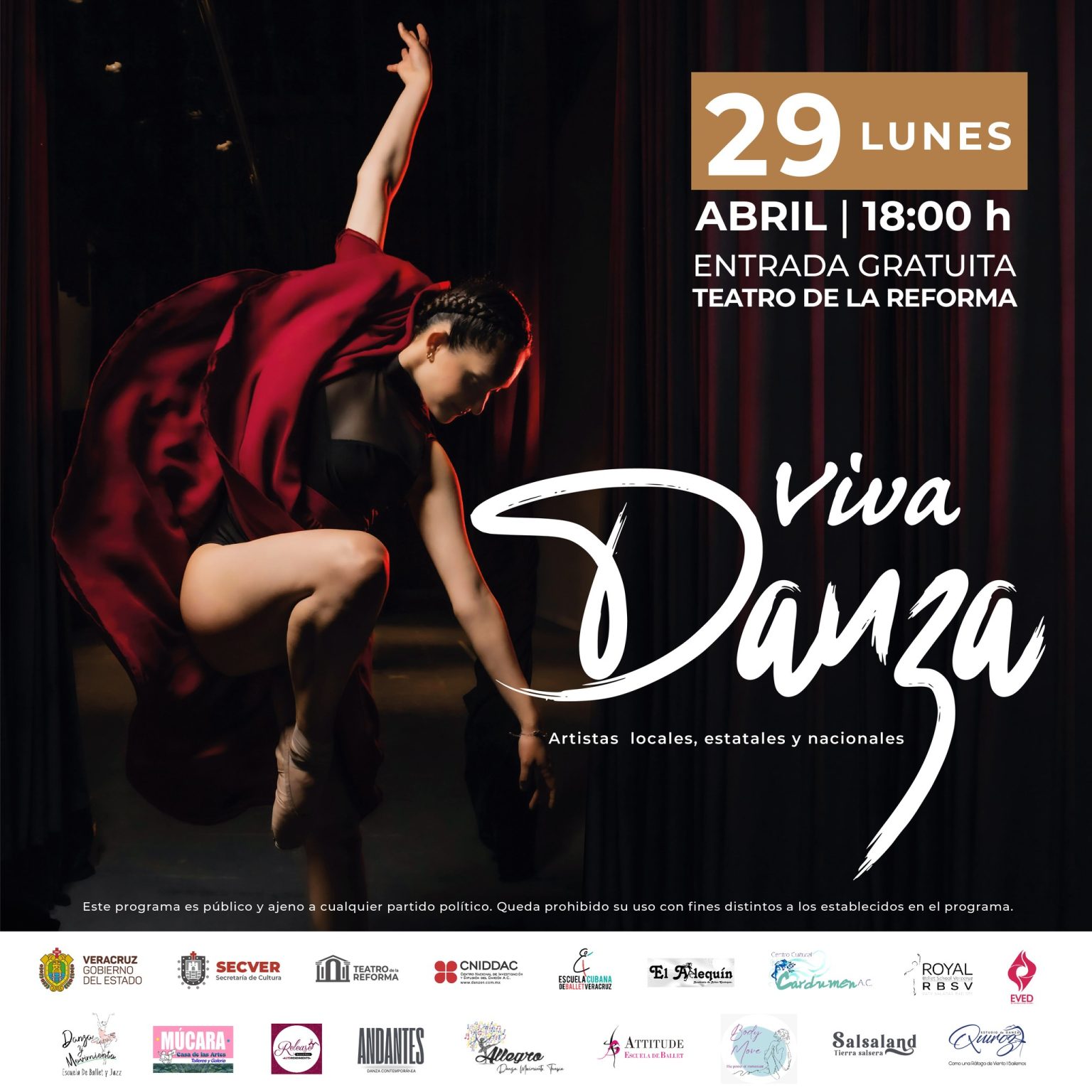 Celebra Secver el Día Internacional de la Danza con el programa artístico Viva Danza