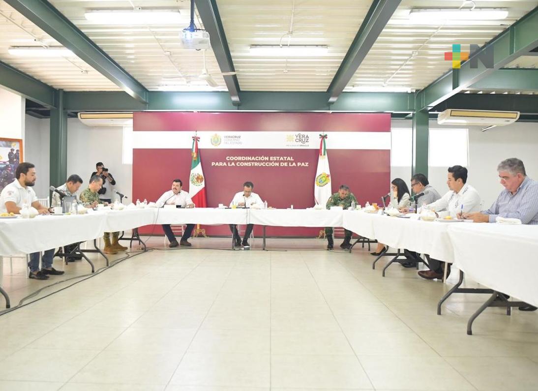 En Emiliano Zapata sesiona la Mesa para Construcción de la Paz