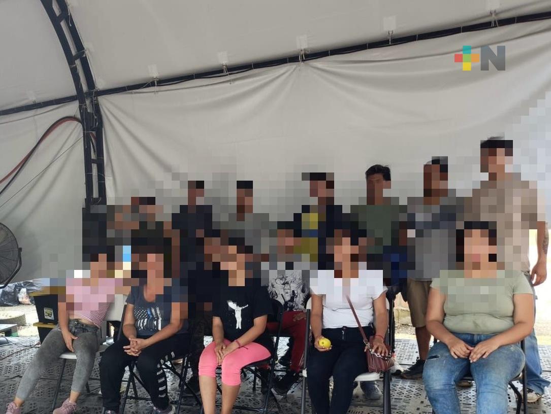 Brinda SSP apoyo humanitario a 118 personas de origen extranjero en nueve municipios