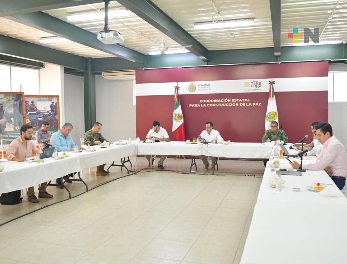 Fiscalía General del Estado participó en la Mesa de Coesconpaz