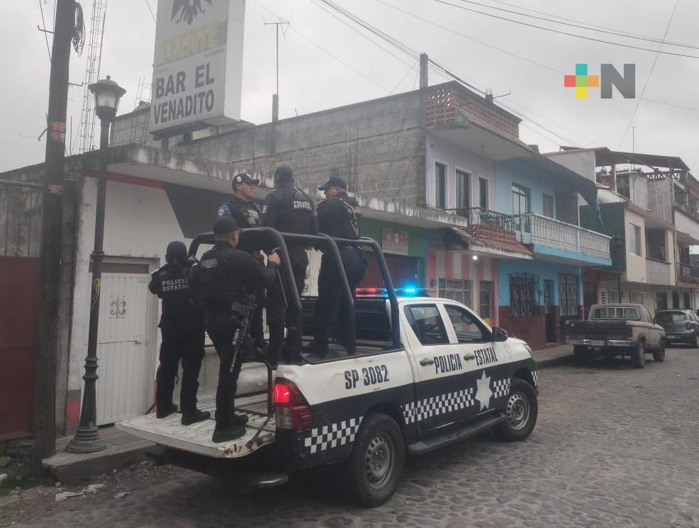Realiza SSP Operativo Bares y Cantinas en 27 municipios de la entidad