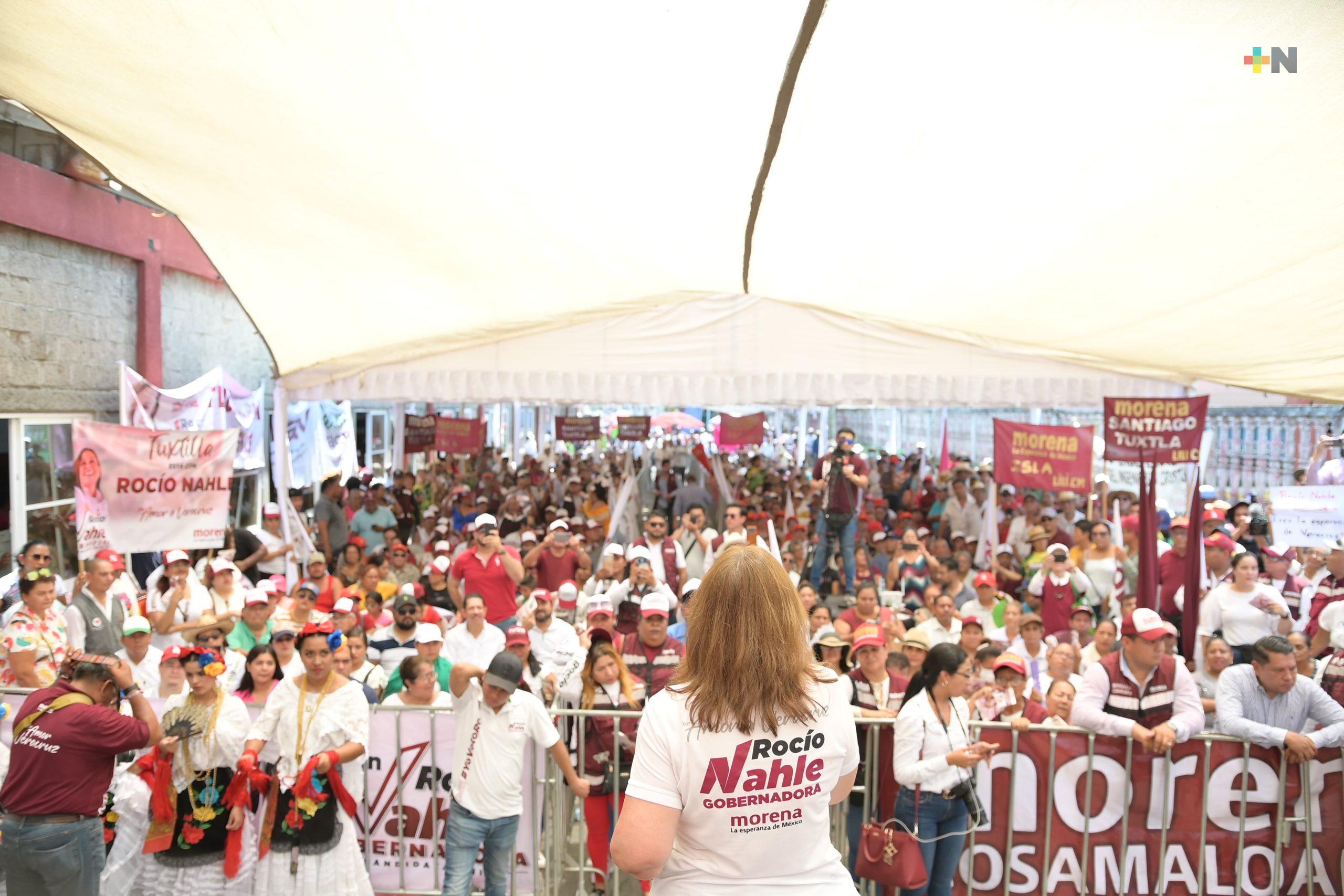 Infraestructura para generar desarrollo económico: Rocío Nahle