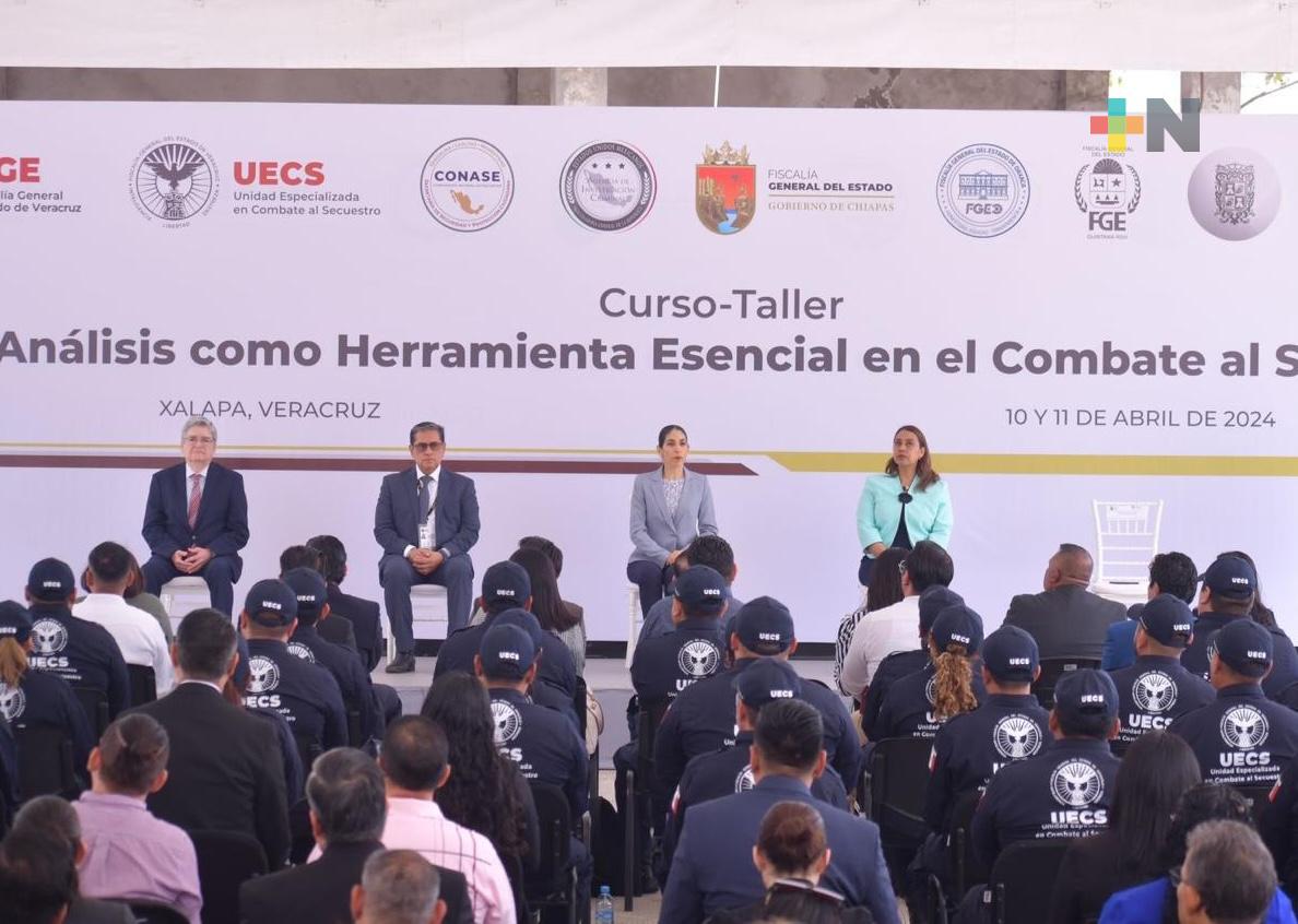 FGE inaugura Curso-Taller «El análisis como herramienta esencial en combate del secuestro»