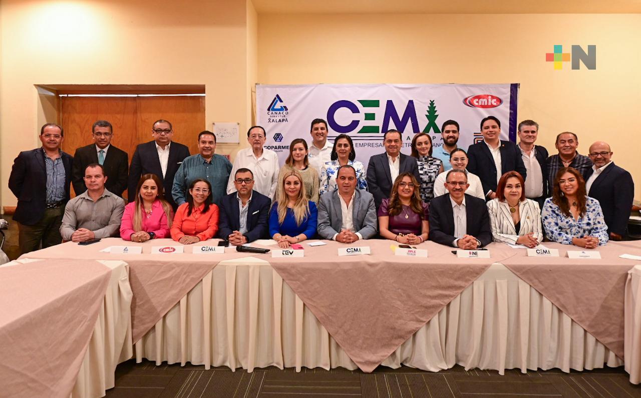 OPLE Veracruz y Consejo Empresarial Metropolitano de Xalapa se unen para incentivar el voto de las juventudes