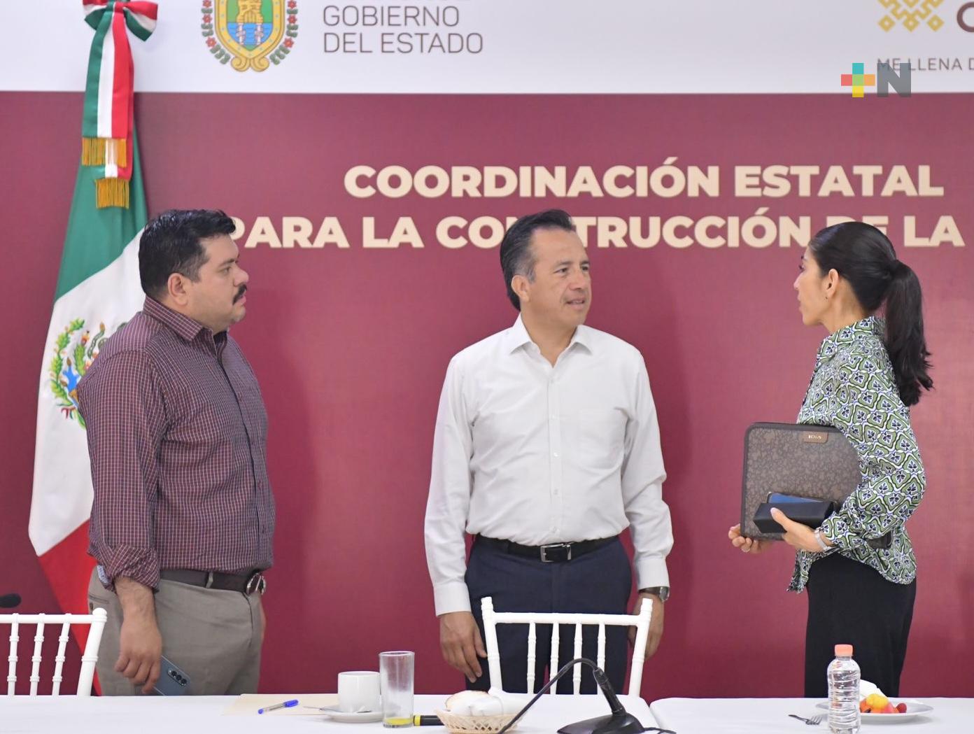Participa FGE en la Mesa para la Construcción de la Paz