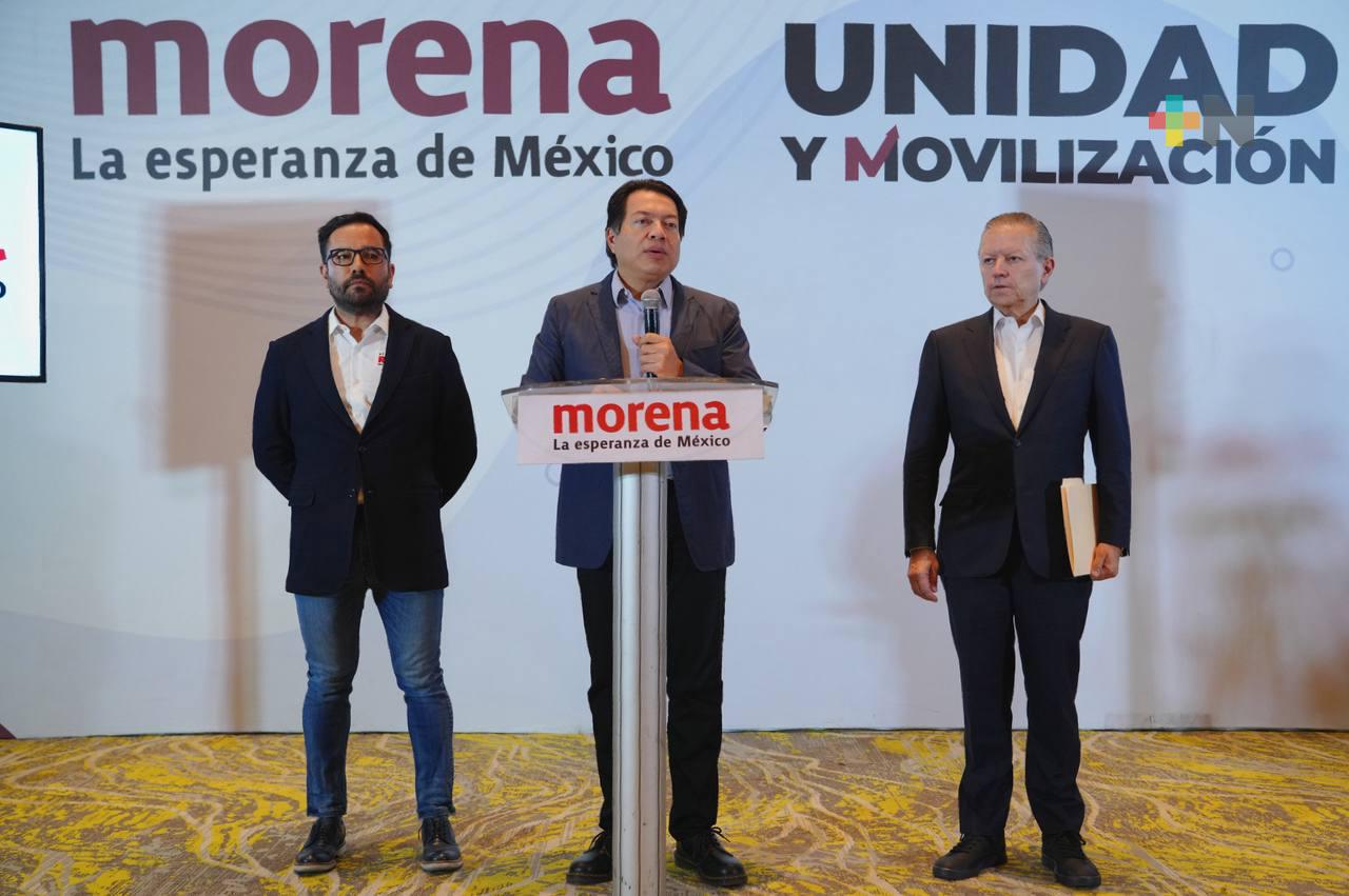 Anuncian Mario Delgado y Arturo Zaldívar acciones legales ante injerencia de la ministra Norma Piña en el proceso electoral
