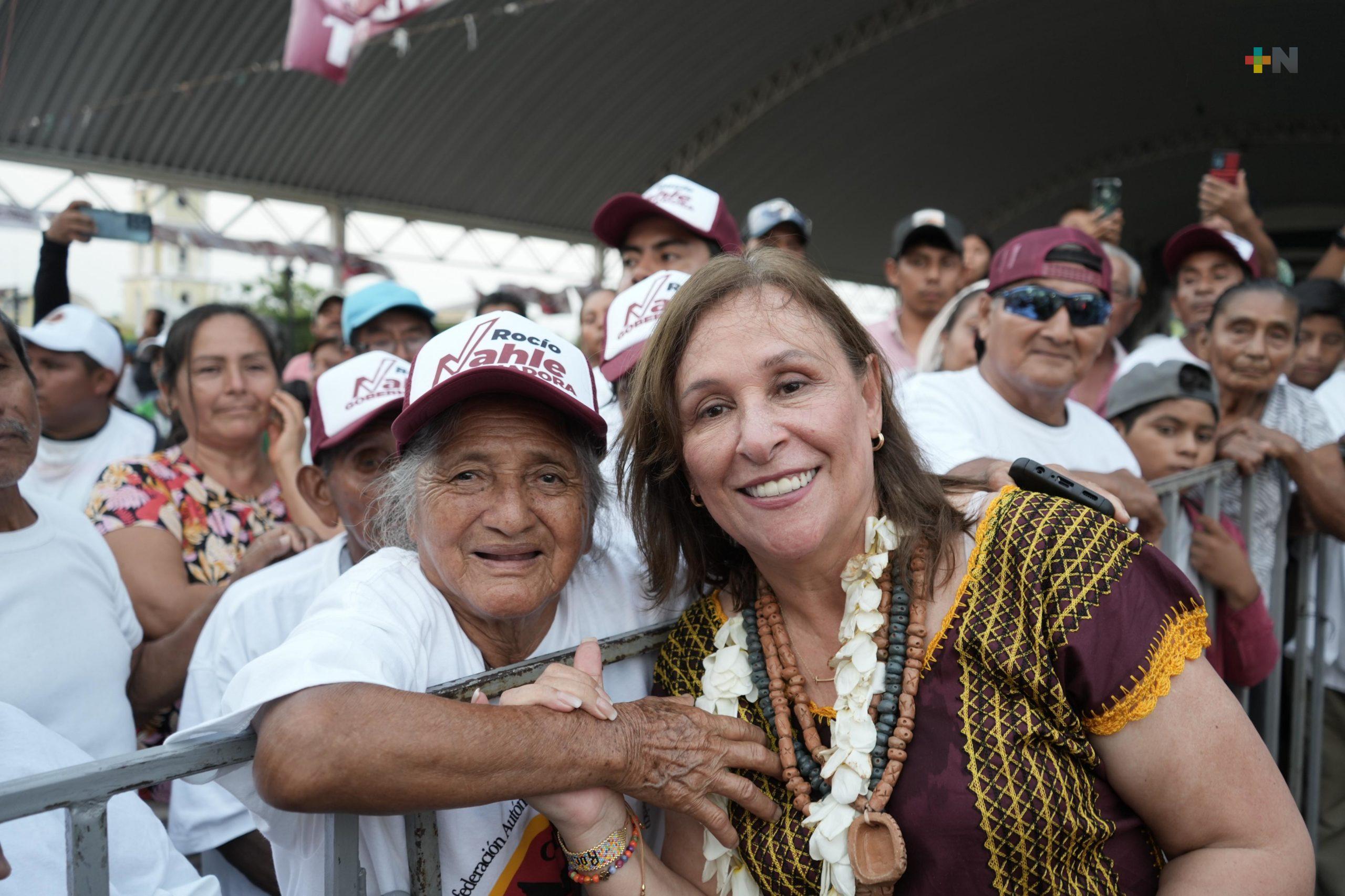 Es tiempo de mujeres pero también del Sur de Veracruz: Rocío Nahle