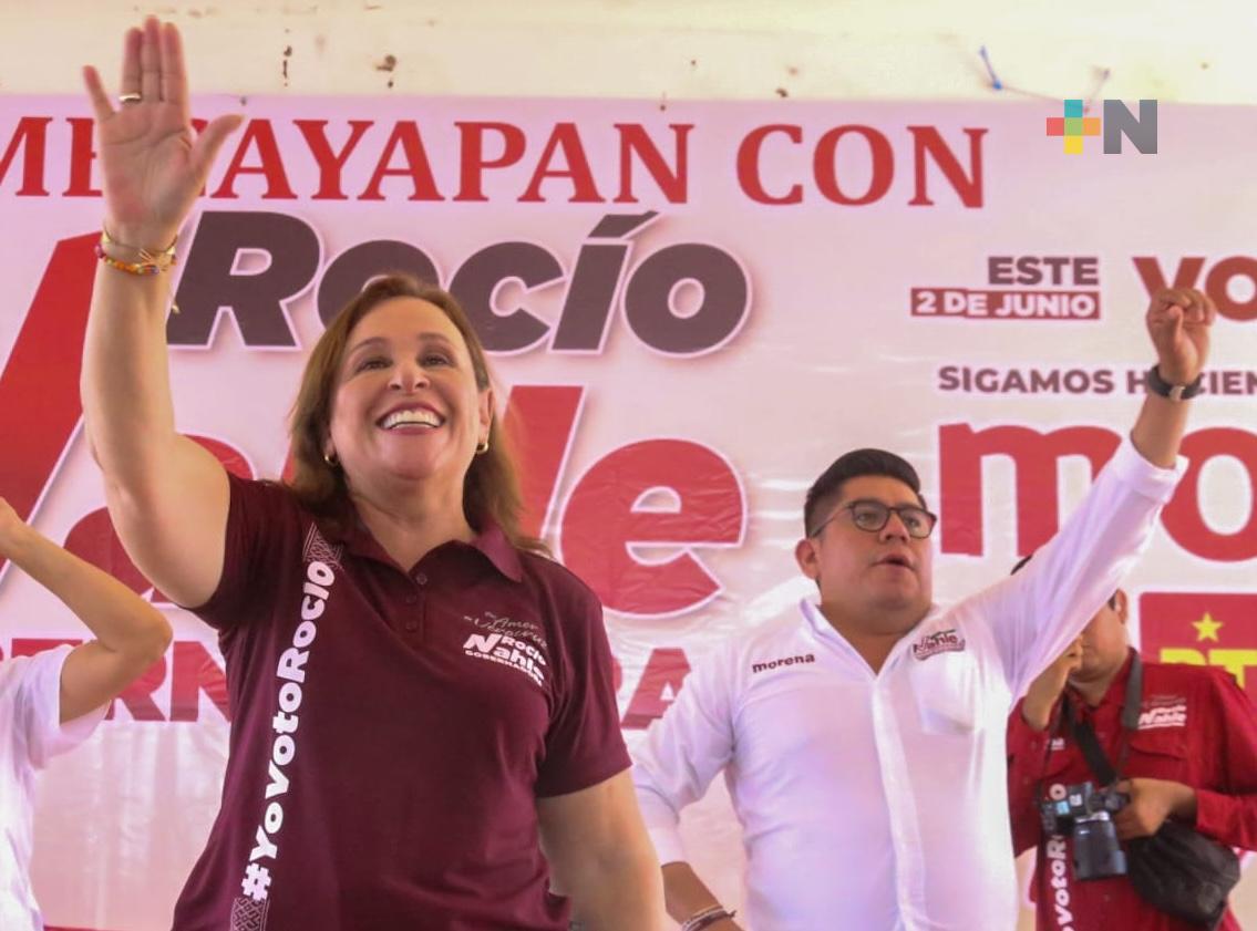 El sur de Veracruz está con Rocío Nahle: Esteban Ramírez