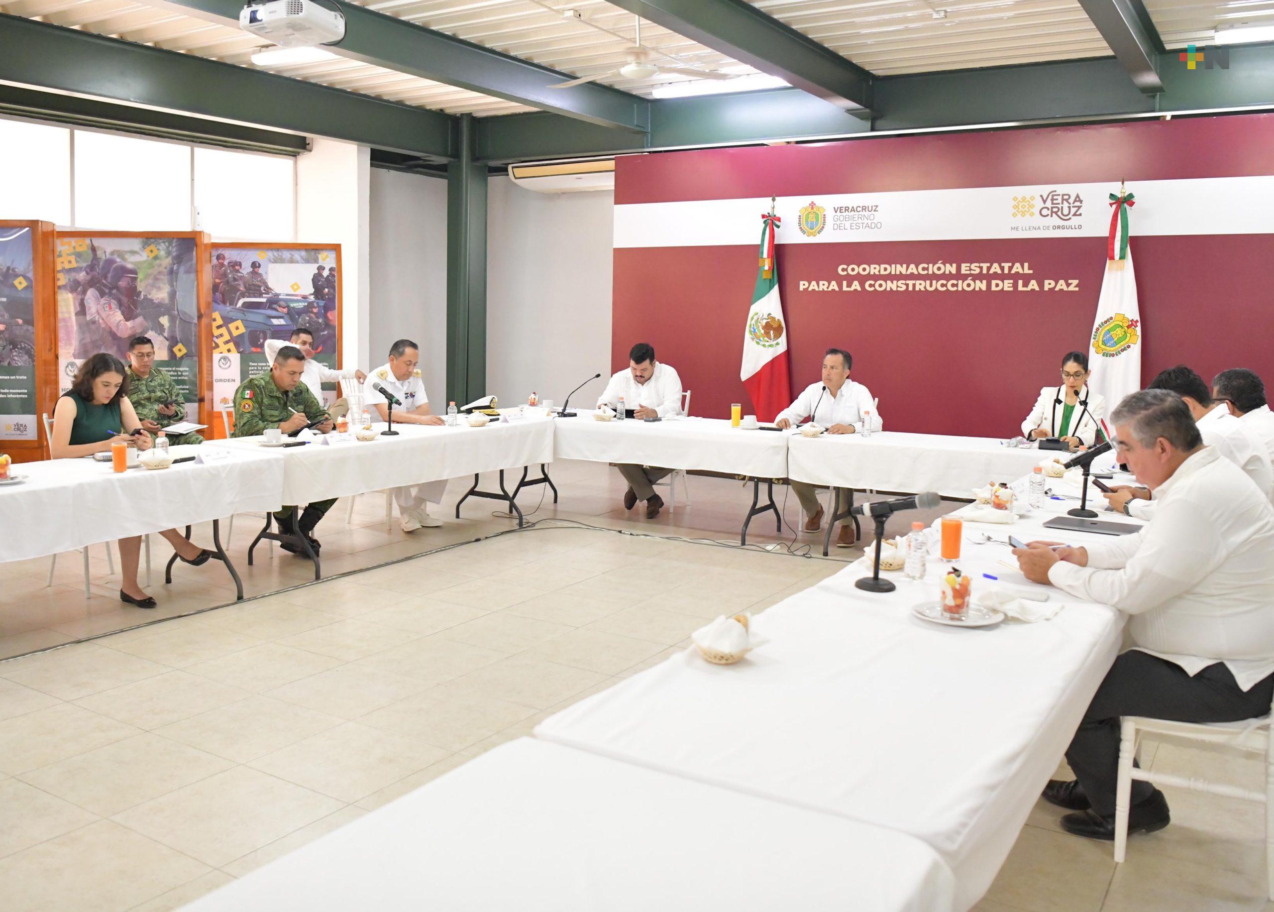 Participa FGE en la Mesa para Construcción de la Paz