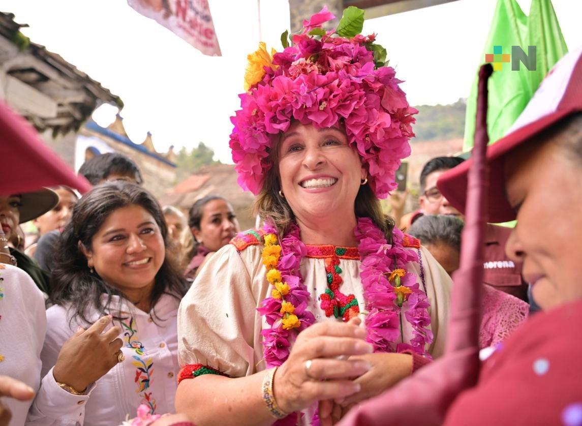 Seré una gobernadora de territorio: Rocío Nahle
