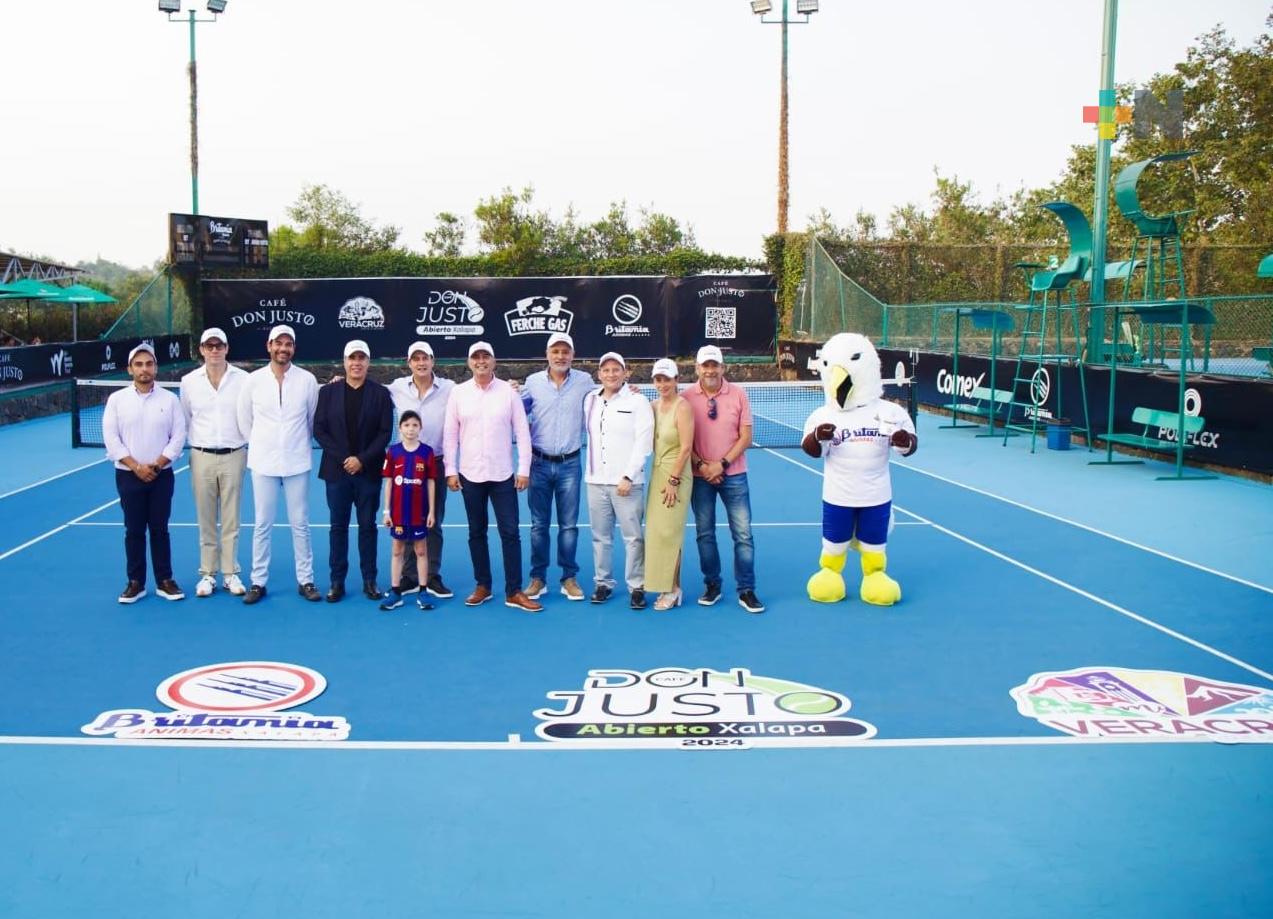 Xalapa sede del Abierto Internacional de Tenis Don Justo «Mi Veracruz»