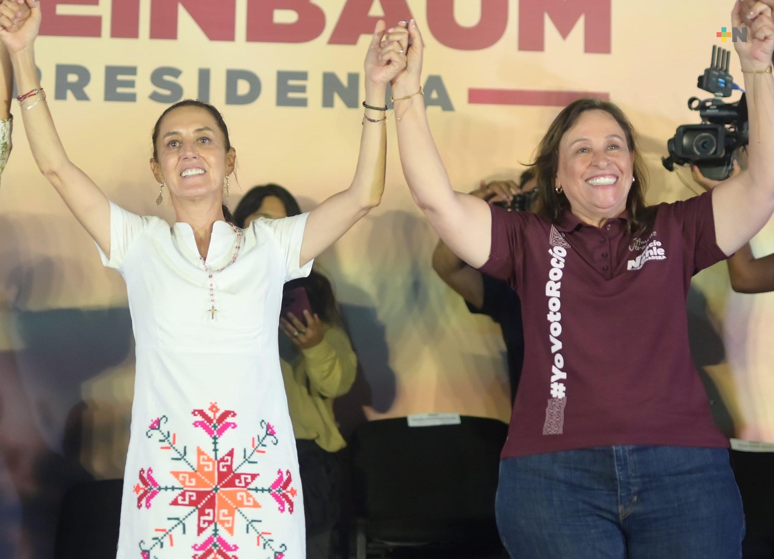 Vamos a ganar y a seguir haciendo historia en Veracruz: Rocío Nahle