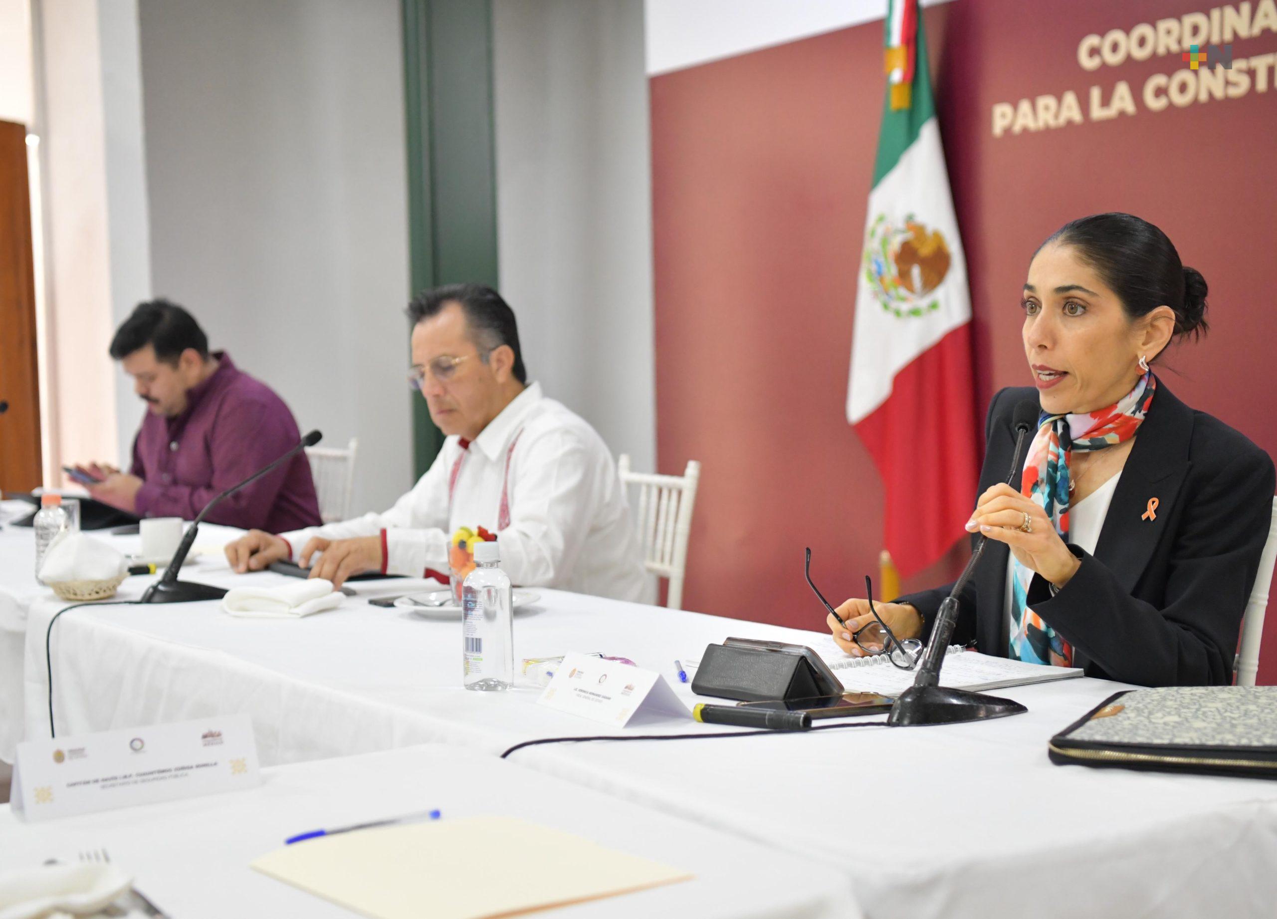 Fiscalía General del Estado participa en la Mesa de Coesconpaz