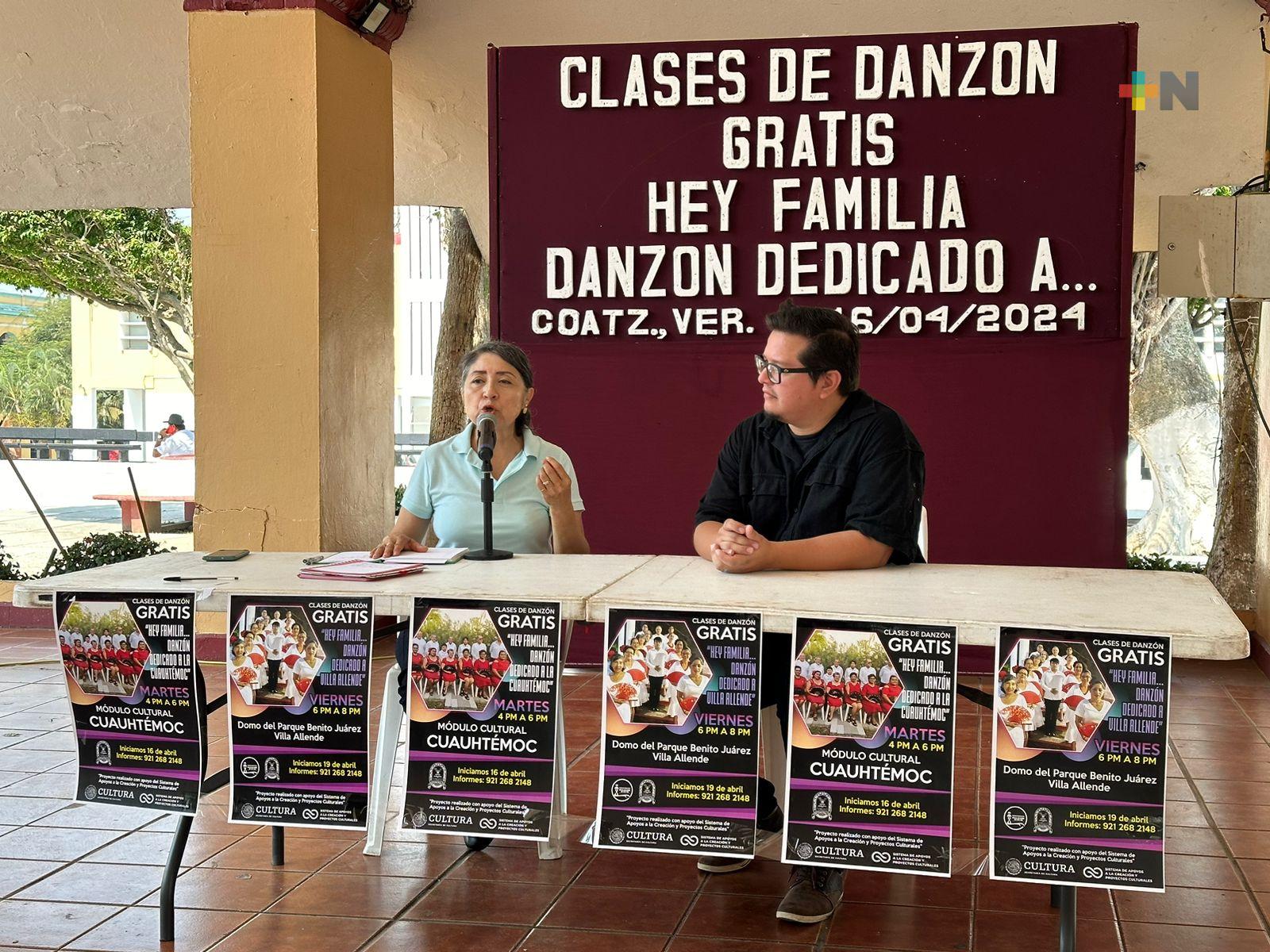 En Coatzacoalcos impartirán clases gratuitas de danzón