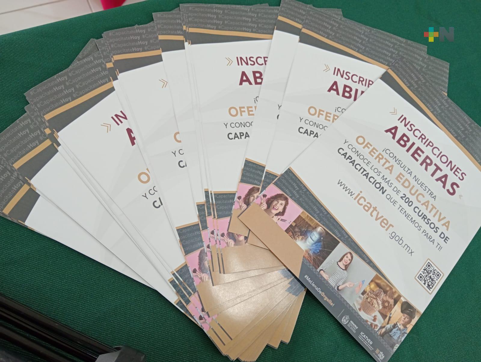 Incrementó matrícula escolar en Icatver