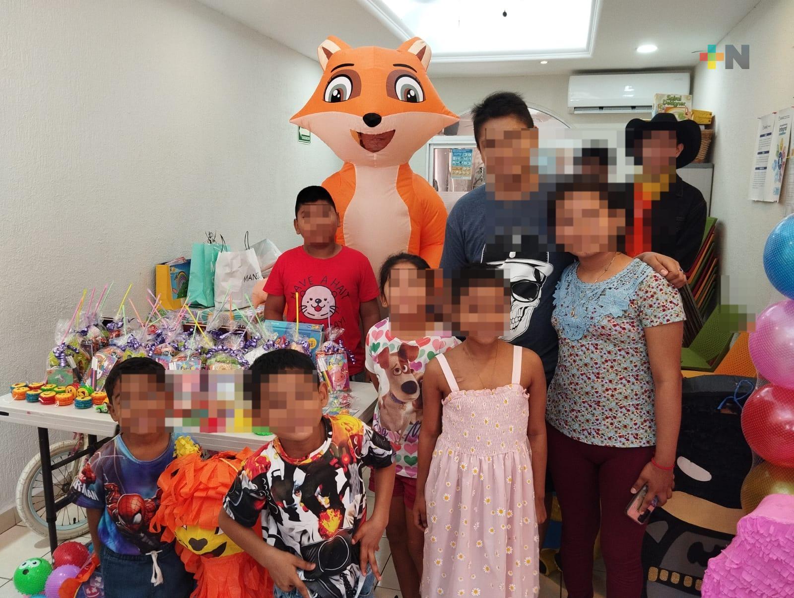 Infantes con cáncer celebran Día del Niño