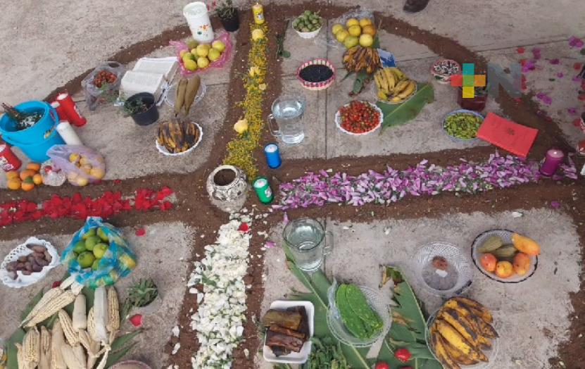 Con ritual indígena celebran 34 años de fundación de colonia El Ocotal en Huayacocotla