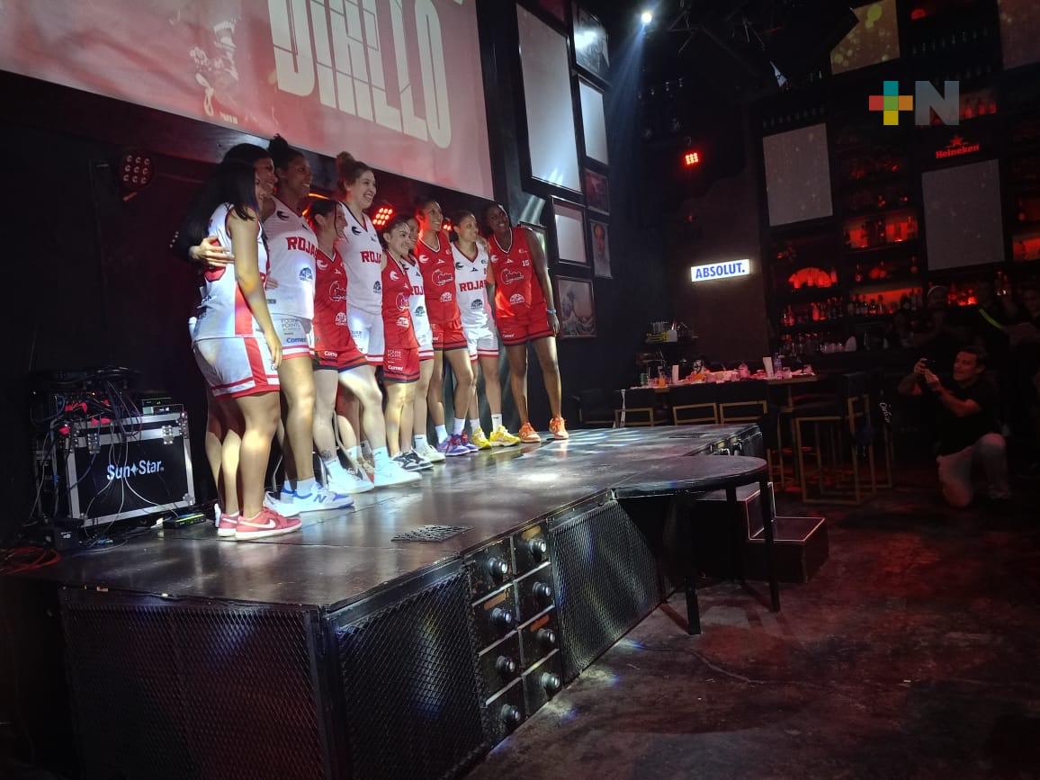 Espectacular presentación de las Rojas de Veracruz