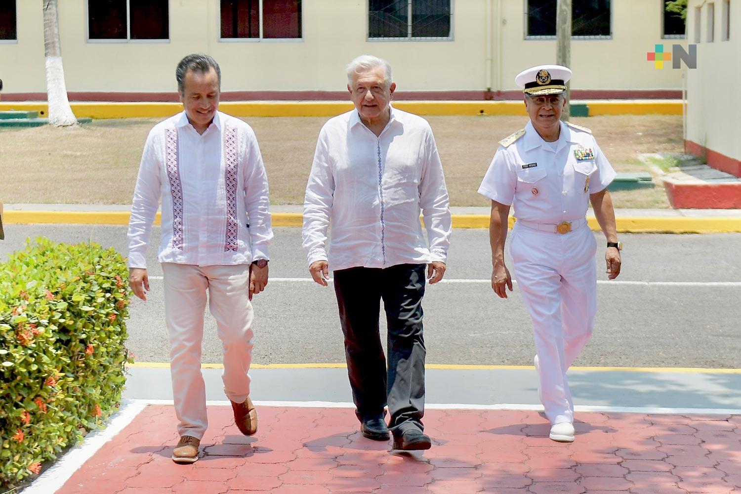 Presidente López Obrador en Veracruz, Tabasco y Oaxaca encabezó reuniones del sistema de salud