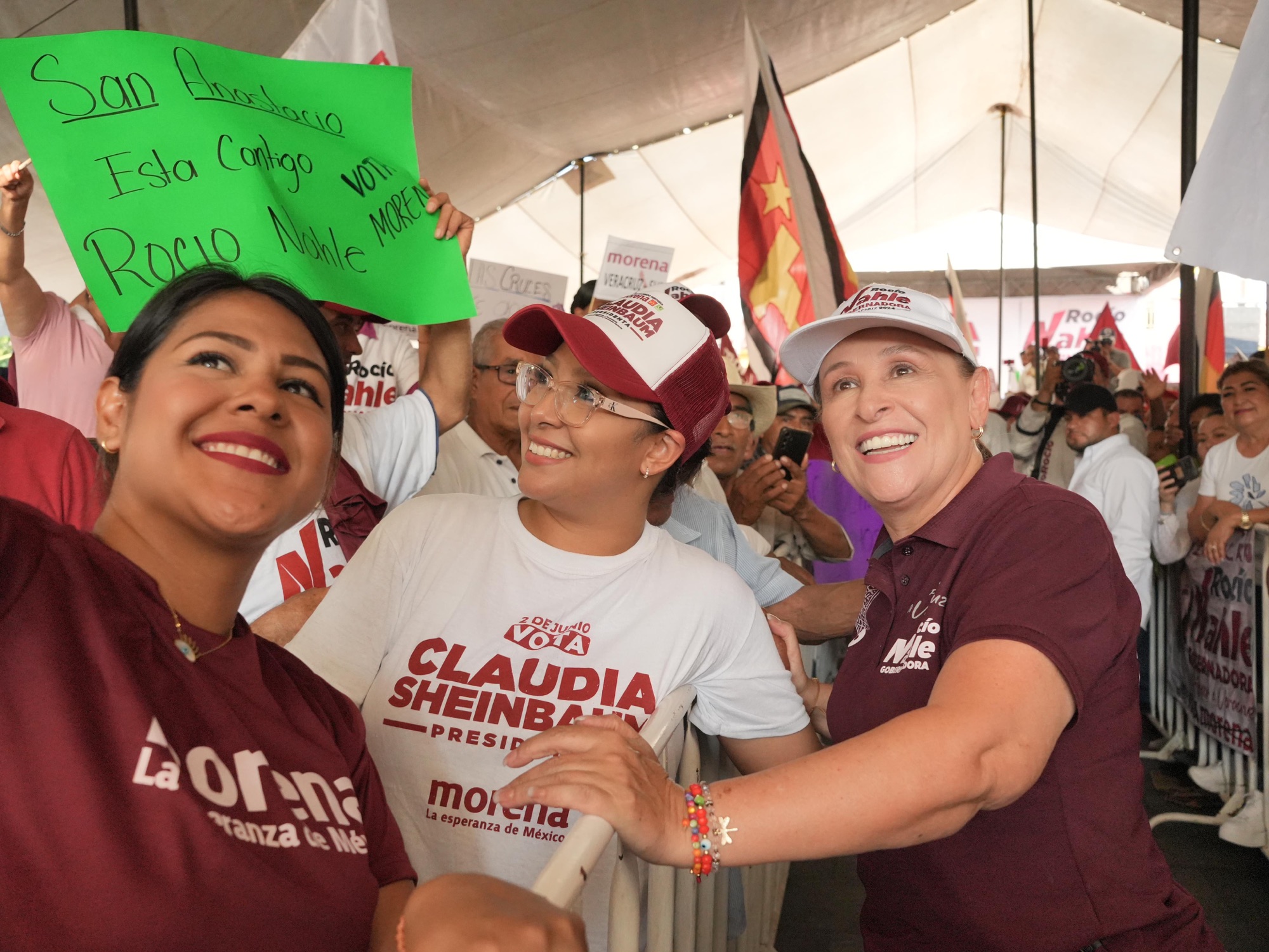 AMLO empoderó al pueblo, Morena ganará Veracruz: Rocío Nahle