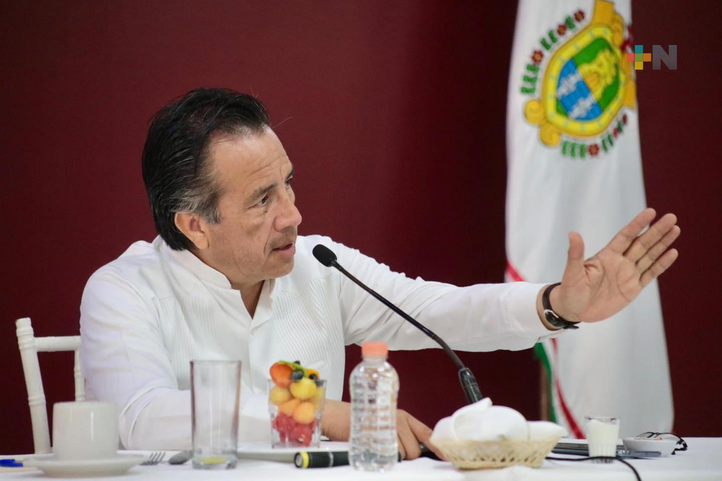 Este 1 y 2 de junio habrá una Mesa Permanente de Coesconpaz: Gobernador