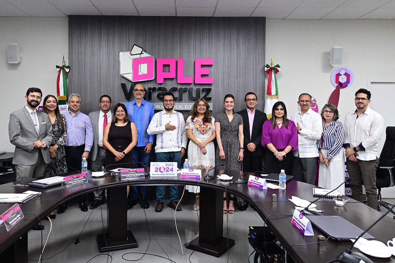 INE y OPLE Veracruz trabajan para Elección Concurrente del 2 junio