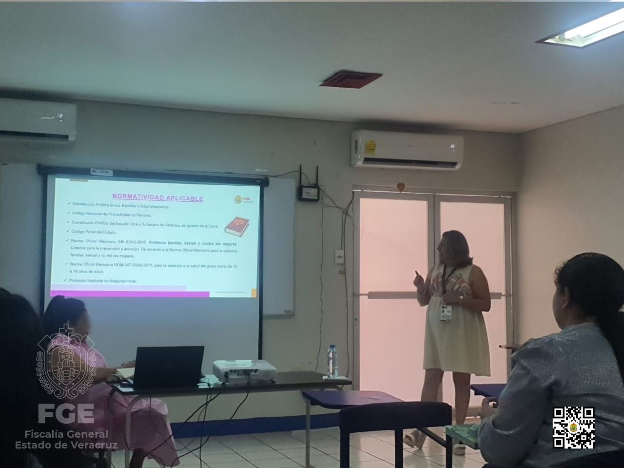 FGE participó en Curso-Taller “Acciones para fortalecer la atención a víctimas de violencia sexual”