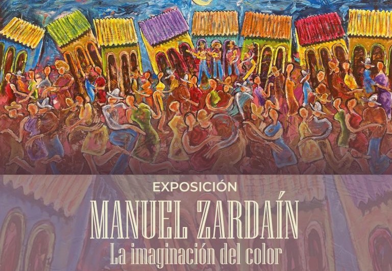 Invita Centro Cultural Atarazanas a disfrutar de la exposición “La imaginación del color” de Manuel Zardaín