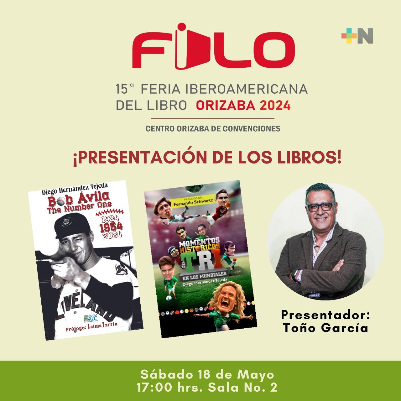 Presentarán libro “Bob Ávila, The Number One”, en Córdoba y Orizaba