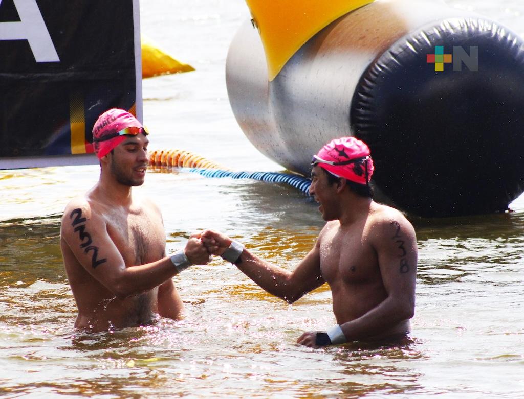 Califican nadadores veracruzanos a Nacionales Conade en Aguas Abiertas