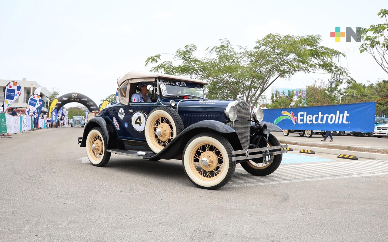 Campeche recibió a la caravana del museo rodante en el Rally Maya Mexico