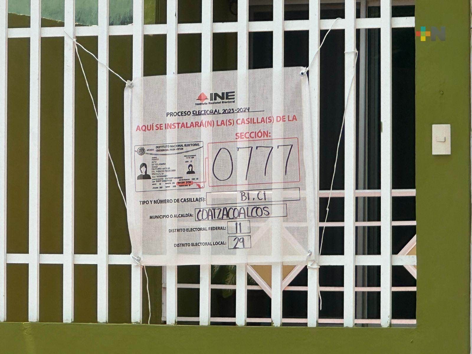 INE Coatzacoalcos pide a ciudadanos cumplir como funcionarios de casilla