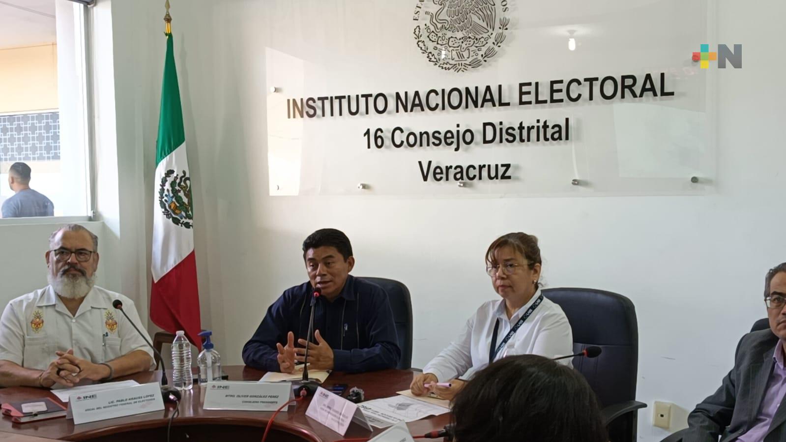 Se esperan una jornada comicial donde impere la paz en distrito 16 del INE