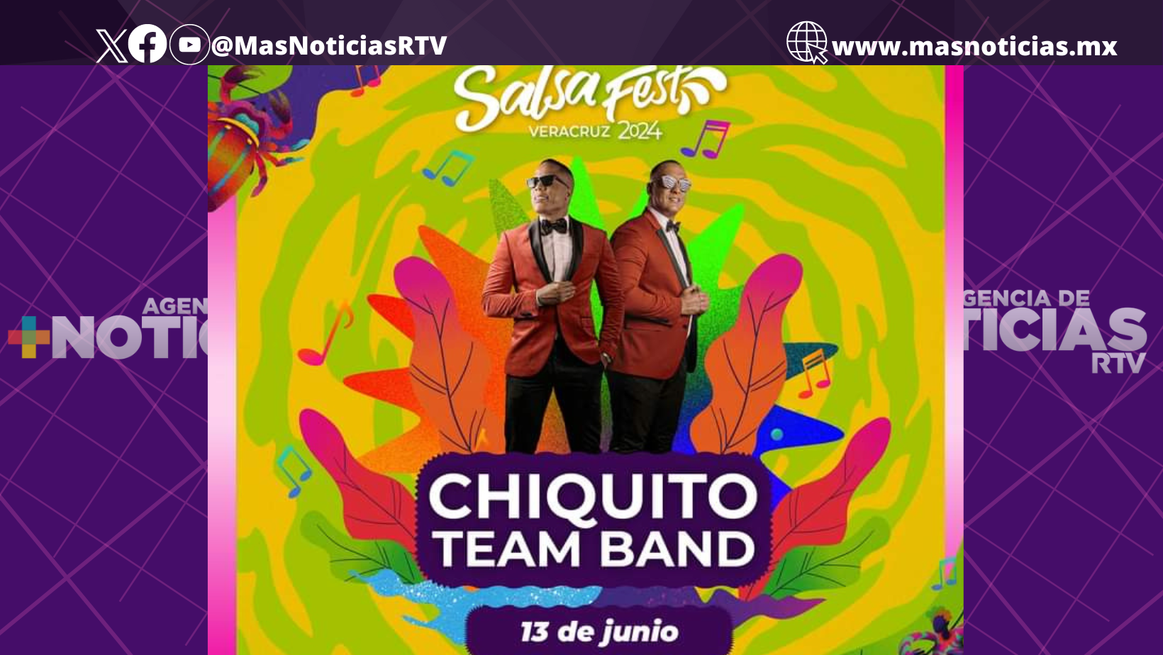 Chiquito Team Band confirmado para el Salsafest 2024