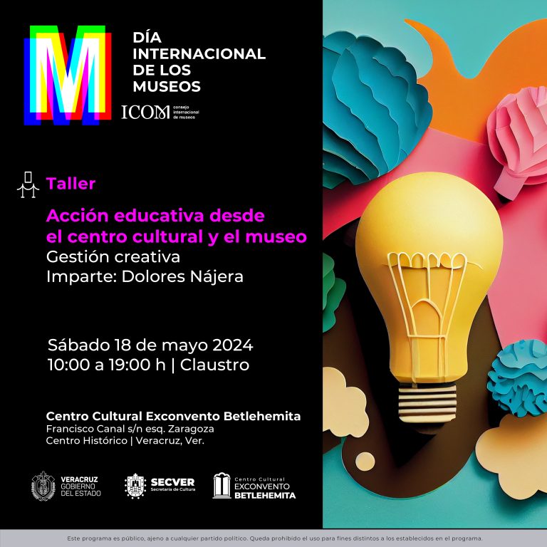 Presenta Secver taller sobre gestión cultural y procesos educativos