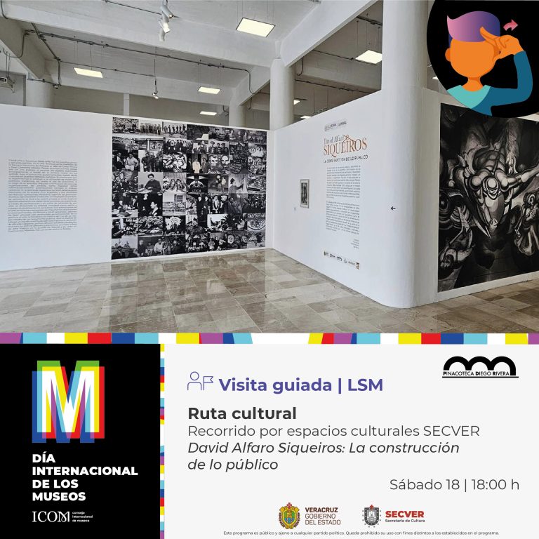 Invitan a visita guiada en Lengua de Señas Mexicana en la Pinacoteca Diego Rivera