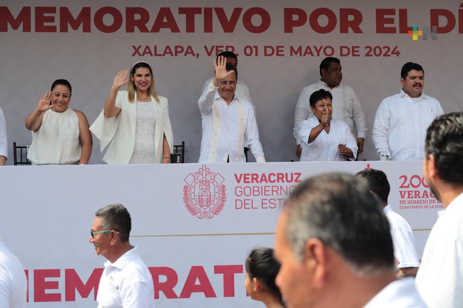 Señala Gobernador estabilidad laboral en Veracruz; IPE recuperó operatividad y salud financiera