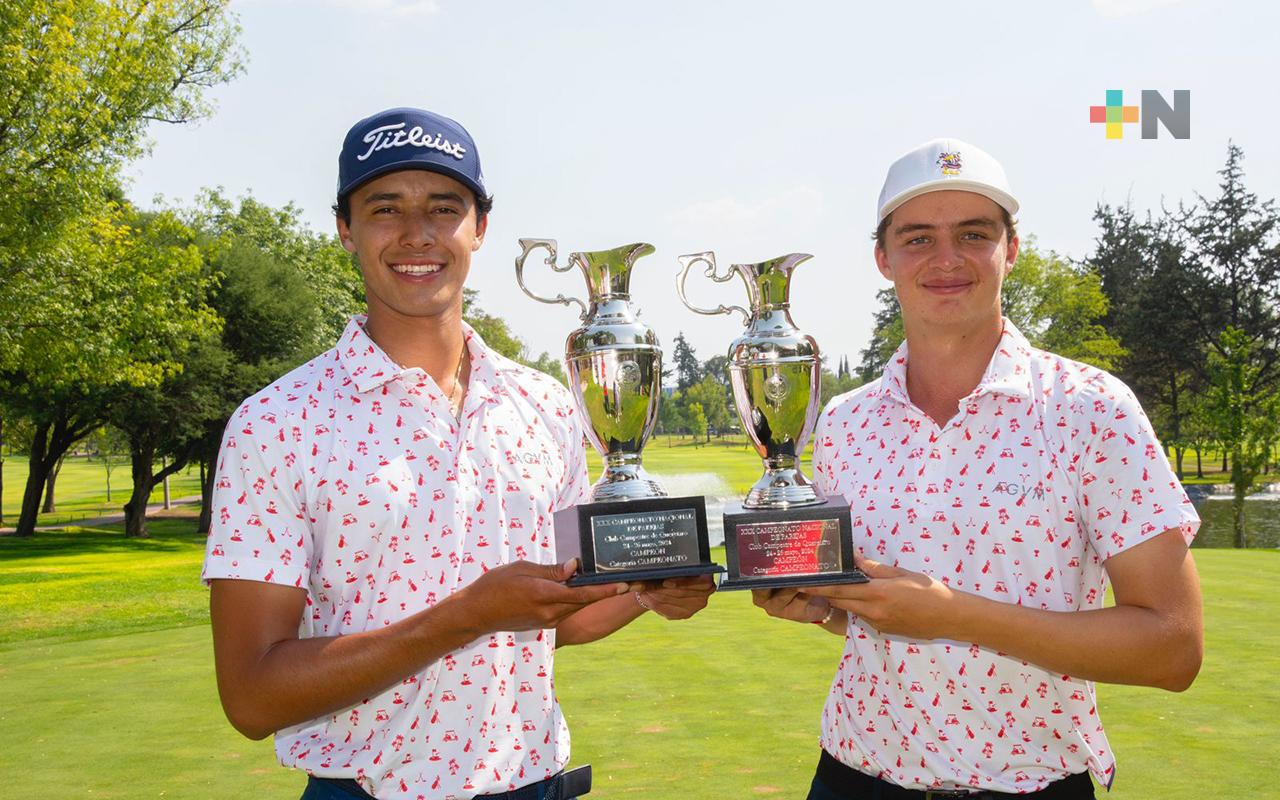Domínguez y Encinas, ganan el Campeonato Nacional de Parejas