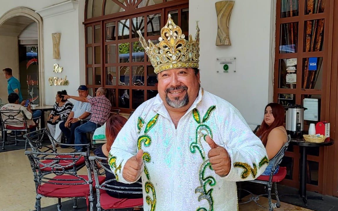 Evaristo Morales aspira a ser rey del carnaval de Veracruz 2024