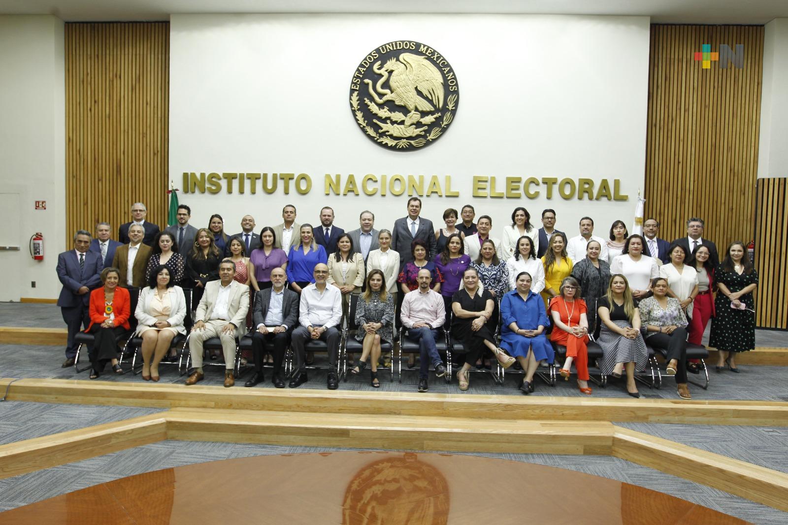 Realiza INE encuentros con vocalías de las juntas locales y presidencias de OPLE