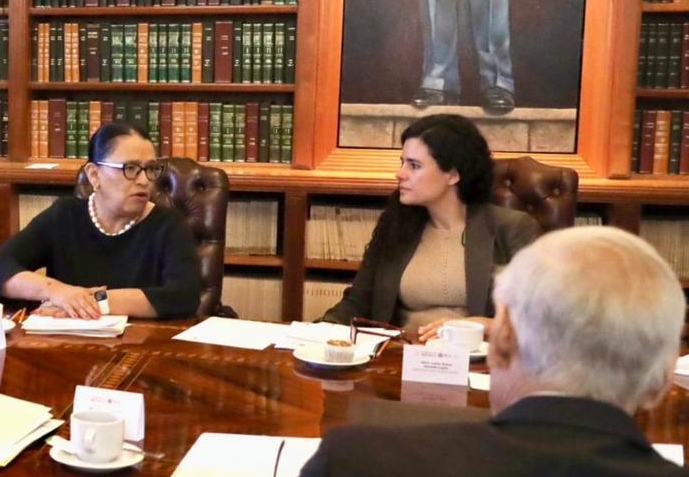 Se reúne Gabinete de Seguridad con magistrados del TEPJF con motivo del proceso electoral