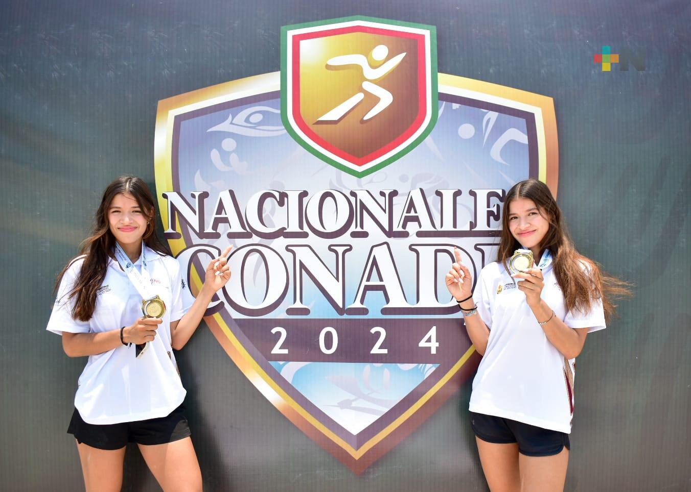 Vanessa y Giselle Chay ganan oro para Veracruz en voleibol de playa de Nacionales Conade 2024