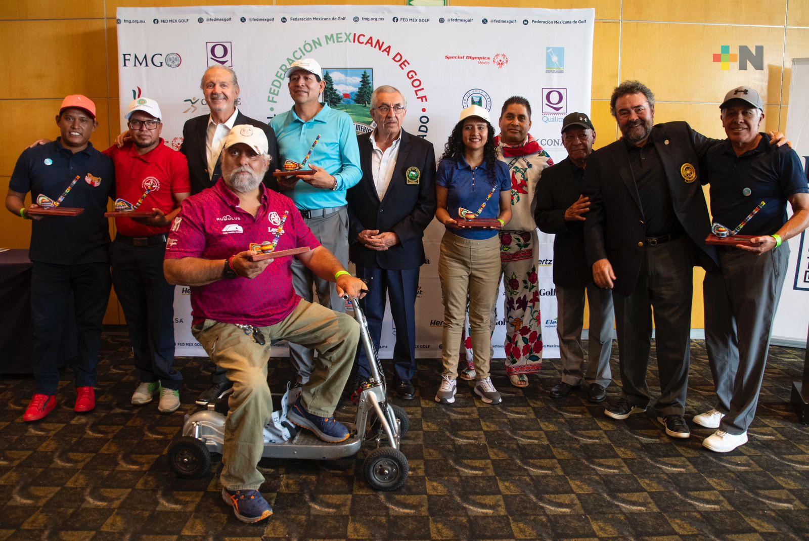 Éxito rotundo el Torneo Nacional de Golf Adaptado de CDMX